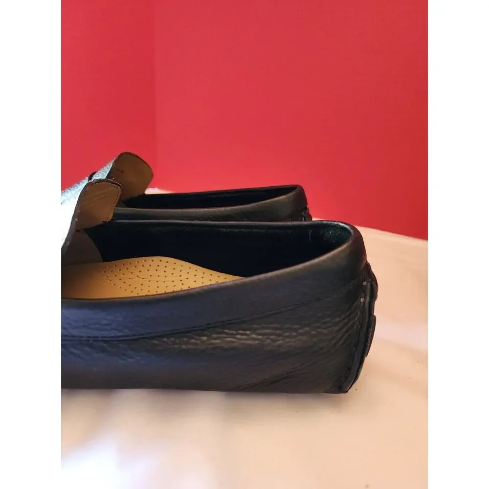 Cole Haan Howland Men's Size 10.5 M Black Leather Slip On Loafer Shoes C04535